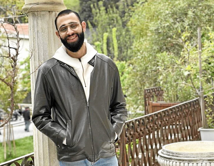 El investigador palestino Qasem Budair.