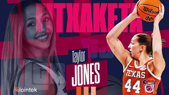 Taylor Jones, último y definitivo fichaje de Lointek Gernika Bizkaia esta temporada.