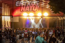 Txosnagunea, iazko jaietan.