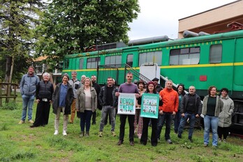 Un total de 18 municipios navarros y alaveses reclaman un estudio alternativo al actual modelo ferroviario.