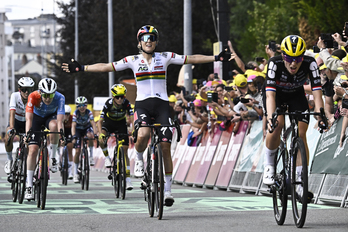 Kim Le Court ha vencido al sprint en el Tour.