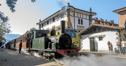 Lurrun trenean bidaiatzea da Azpeitiko museoaren eskaintza ezagunena.