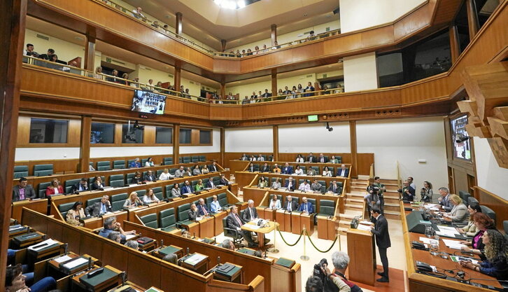 Gasteizko Legebiltzarrean egin dute EAJk eta PSEk proposamena.