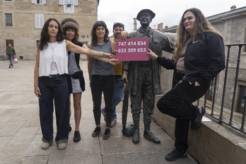 Erasoen aurkako Gasteizko Jaietako protokoloa aurkeztu dute Mugimendu Feministak eta Lumagorrik.