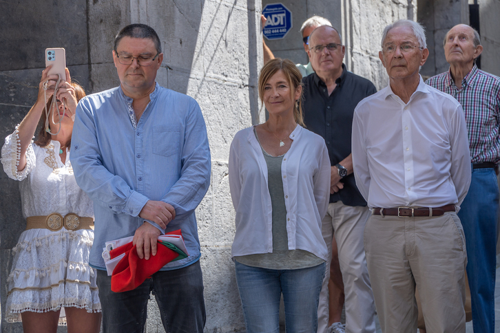 María Eugenia Arrizabalaga este jueves en Mutriku.