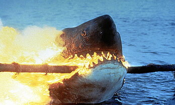 «Tiburón 2», titulada originalmente «Jaws 2», es la secuela del «Tiburón» de Spielberg, y fue estrenada en junio de 1978.