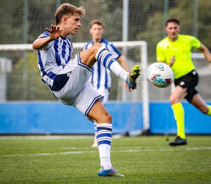 Rupérez se ha estrenado como goleador con el primer equipo.