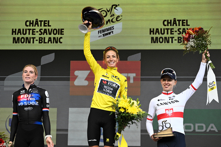 Pauline Ferrand-Prevotek bereganatu du Tourra.