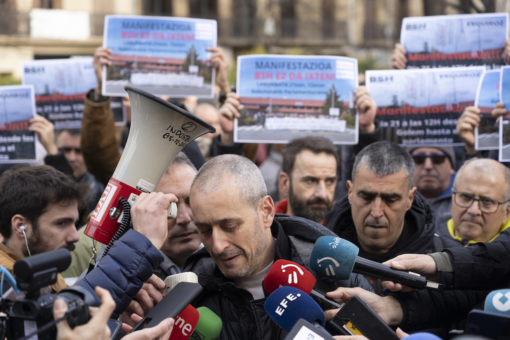 BSH de Eskirotz, uno de los últimos grandes golpes al empleo en Euskal Herria.