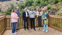 Ibilaldien aurkezpen ekitaldiko irudi bat.