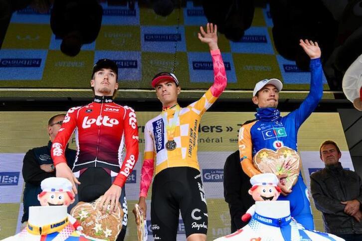 Markal Beloki, vencedor en la clasificación del Tour de Alsacia.