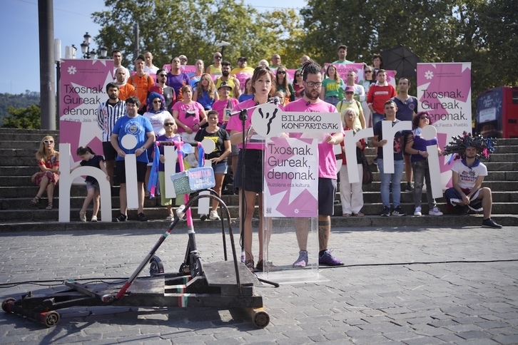 Bilboko Konpartsek 2025eko Aste Nagusiko programazioa aurkeztu dute.