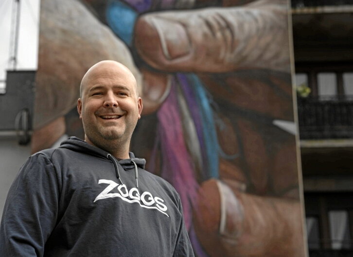 Iskander Sagarminaga, apirilean.