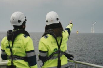 El parque eólico marino se ubica en aguas alemanas.