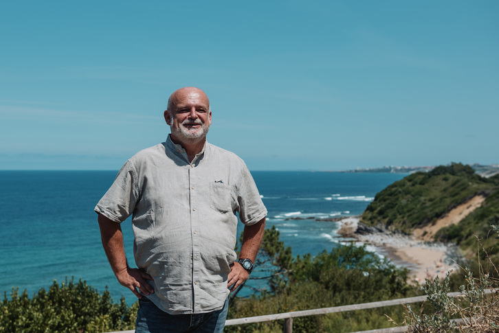 Rodolphe Lemée, en Donibane Lohizune.