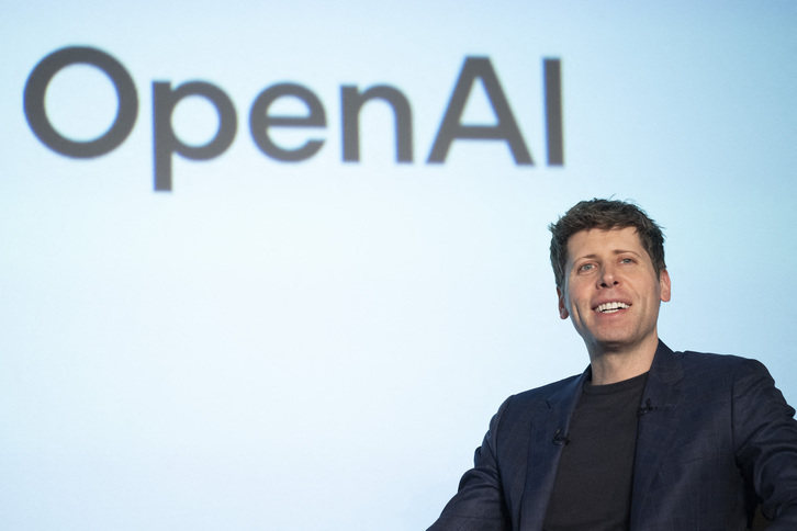 Sam Altman, director ejecutivo de OpenAI, en una imagen de archivo. .