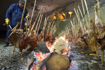 Zikiro, artxiboko irudian. 