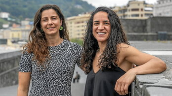 Alba Menendez eta Esther Arrojeria