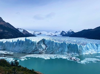 Amenaza de colapso para el icónico glaciar Perito Moreno.