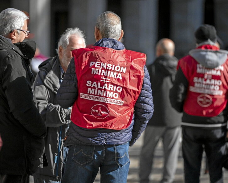 Acción del Movimiento de Pensionistas.