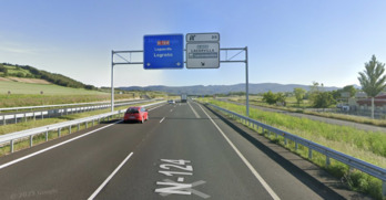 El siniestro se ha producido en la N-124 al paso por Berantevilla.