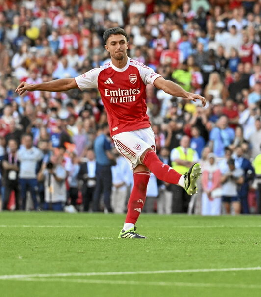 Zubimendi deslumbró al Emirates el sábado.