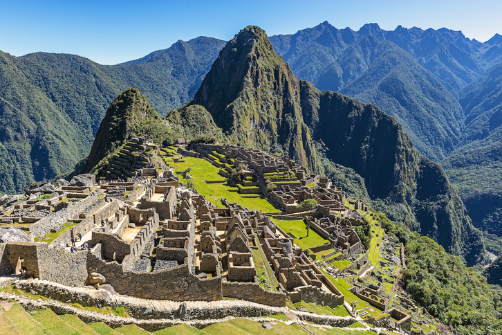 Machu Picchu gune arkeologikoa.