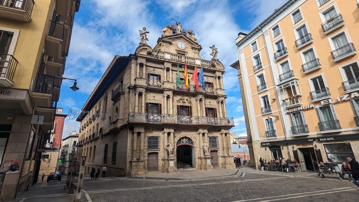 Iruñeko Udaletxea.