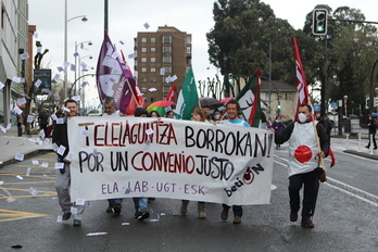 La plantilla de BetiON ya convocó protestar para exigir un convenio justo en 2022.