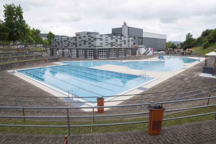 Piscinas de El Fango, en Errekalde.