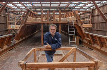 Xabier Agote, Albaola Itsas Kultur Faktoria erakundearen sortzailea.