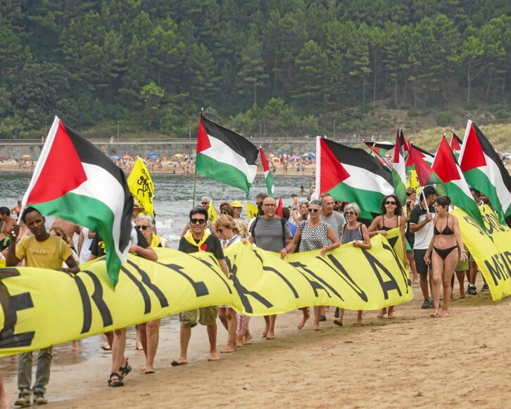 OEEren Marea Horia, atzo.