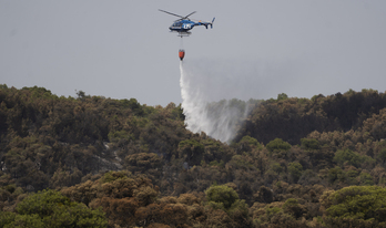 Zarrakazteluko suteari aurre egiteko lanak.