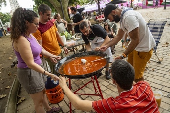 Arrozak, mariskoa eta beste zenbait osagai izan dira gaurko protagonistak.