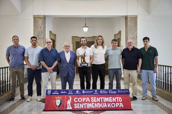 El torneo triangular ha sido presentado este lunes en Iruñea.