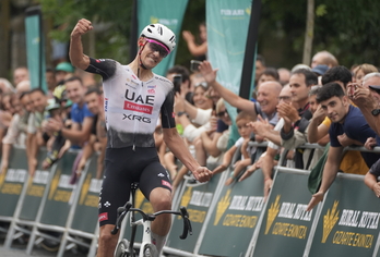 Igor Arrieta estrenó su palmarés en Ordizia.