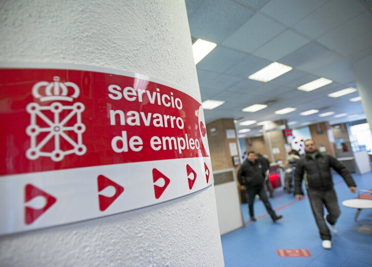 Oficina del Servicio Navarro de Empleo.