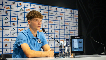 Tomy Carbonell, durante su comparecencia de este martes ante los medios. 