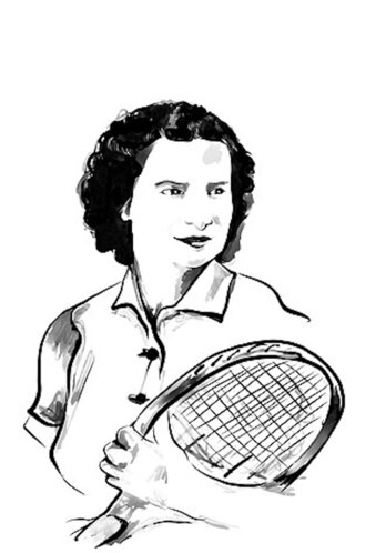 Eladia Altunak 1968. urtean utzi zituen frontoiak.