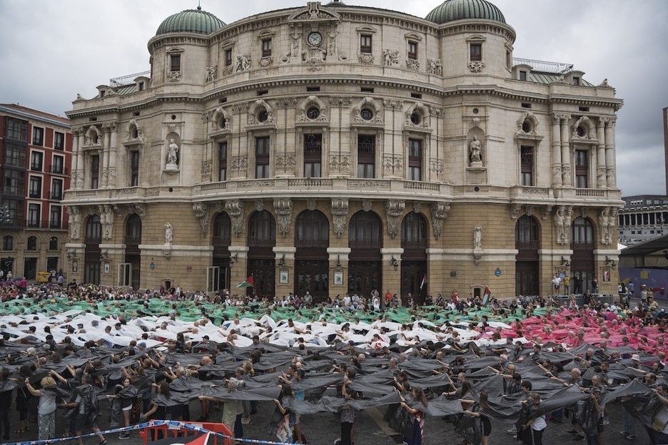 Mosaico en solidaridad con Palestina. Mosaico en solidaridad con Palestina.