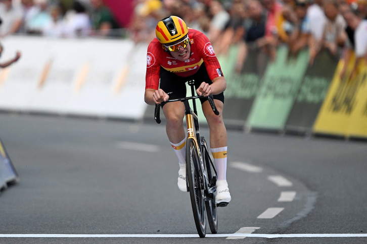 El noruego Søren Wærenskjold ha volado en la etapa prólogo de l Tour de Alemania.