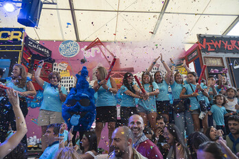 Trikimailu no han ocultado su alegría por el premio.