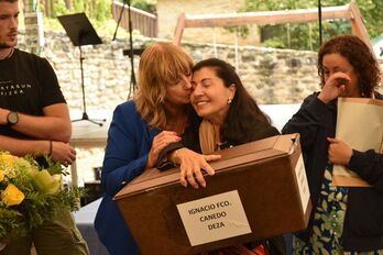 La familia de Ignacio Francisco Caneda, fusilado en Ezkaba, ha recibido sus restos.