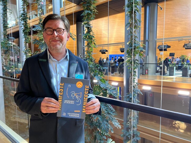 Laurent Ghekiere, presidente del Observatorio Europeo de la Vivienda y representante europeo de la Unión de Vivienda Social.