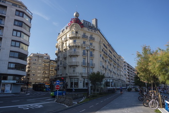 Donostian ere gora egin dute hotelen okupazioak uztailean.