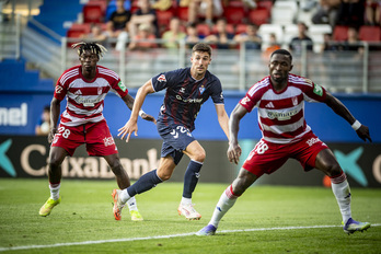 Martón, que ya marcó en Málaga, ha anotado el primer gol armero.