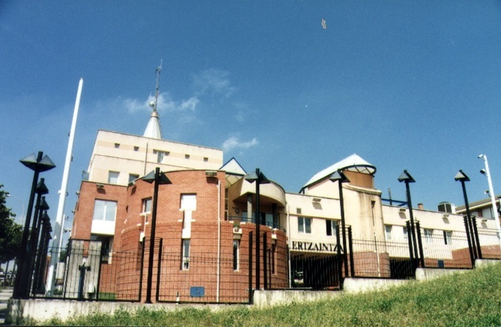 Comisaría de la Ertzaintza en Sestao.