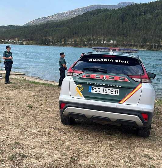 La Guardia Civil investiga el hallazgo de un cadáver en el pantano de Nagore