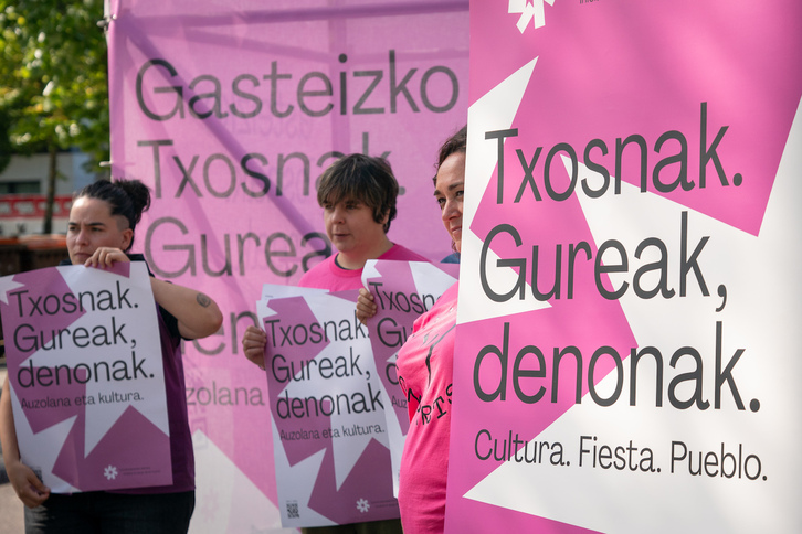 Las txosnas han activado una campaña para ser reconocidas como patrimonio inmaterial.