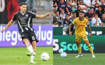 Oier Zarraga y Unai Núñez, con sus actuales elásticas.